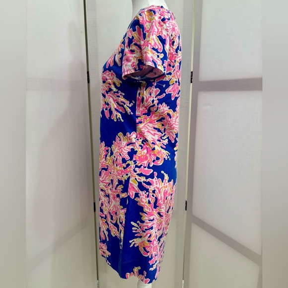 Lilly Pulitzer Marlowe Dress. Blue Electric. Size Medium - Picture 5 of 11